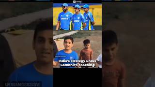 Gambhir Coaching 🤡😂😈 indvsaus gautamgambhir rohitsharma bgt trending testcricket memes ipl [upl. by Koby47]