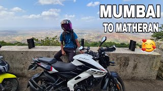 Mumbai to Matheran Hill Station  Bike Ride [upl. by Myna]