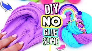 HOW TO MAKE SLIME WITHOUT GLUE No Glue Slime Recipes [upl. by Rigdon]