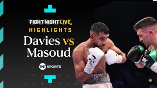 BITTER RIVALS GO TO WAR 🔥🥊  Liam Davies vs Shabaz Masoud  Fight Night Highlights DaviesMasoud [upl. by Om]