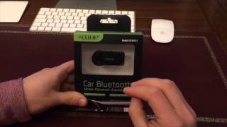 Edup Adattatore Bluetooth da auto  UNBOXING  TEST IN MACCHINA  REVIEW [upl. by Neelahtak90]