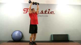 DB Stiff Legged Dead Lift to Bicep Curl to Shoulder Press [upl. by Brion]