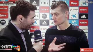 Toni Kroos InterviewEnglish After Real Madrid vs Real Betis 21 HD Round 27 2017 [upl. by Avle]