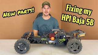 Fixing my HPI BAJA 5B [upl. by Ainsley]