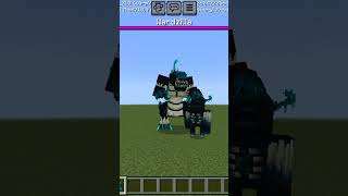 Wardzilla BOSS addon in Minecraft PE  NEW MOD MCPE [upl. by Norty]