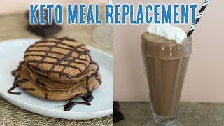 Keto Meal Replacement Mix  Pancake Recipe [upl. by Flan]