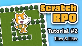 🐱 Infinite Scrolling amp Tiles  Scratch RPG Tutorial Episode 2 [upl. by Melena]