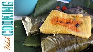 How to Make Guatemalan Tamales  Tamales Guatemaltecos  Hilah Cooking [upl. by Culbert991]