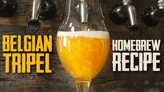 How to Brew Belgian Tripel Homebrew Beer Recipe [upl. by Hermione348]