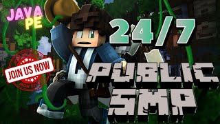 Minecraft Public Smp  Minecraft Live Streme  Java  PE 247 shortlive livestream [upl. by Schechter]