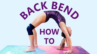 Gymnastics At Home Backbend Challenge Flexibility Workout amp Stretches How to do a Back Bend [upl. by Ankeny]