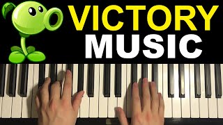 Plants Vs Zombies  Victory Theme Piano Tutorial Lesson [upl. by Twelve790]