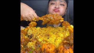 ASMR EATING SPICY MUTTON CURRY🔥 LEMON RICE  shorts mukbangnasmreating mukbangasmr asmr [upl. by Roe242]