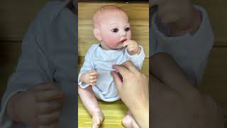 😂😂 This doll is very interesting reborndoll doll shorts [upl. by Relyk156]