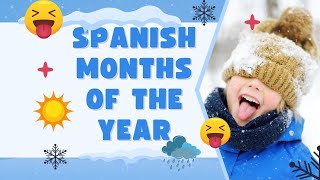 Learn the Months of the Year in Spanish with a Fun Song 🎶📅 [upl. by Mcclain]