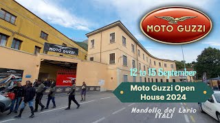 Moto Guzzi Open House 2024 Mandello del Lario  Itali [upl. by Herstein]