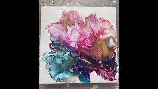 Dutch Pour method Acrylic Painting [upl. by Leandro]