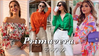 OUTFITS MODA 2024 COMO VESTIR CASUAL O FORMAL EN DIFERENTES OCASIONES  MODA PRIMAVERA VERANO 2024 [upl. by Yeltsew]