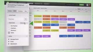 Making the Work Schedule with The Scheduler [upl. by Uot]