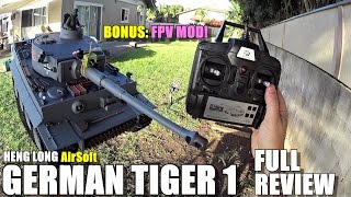 HENG LONG 116 RC GERMAN KING TIGER  UNBOXING [upl. by Eijneb]