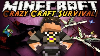 Minecraft Crazy Craft  BUG BOSS BEATDOWN [upl. by Volpe239]