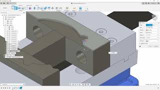 Fusion 360 How to use the soft jaw vice with a customer part [upl. by Ellwood]