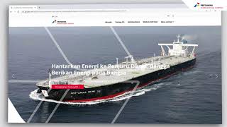 Video Launching Website Pertamina International Shipping [upl. by Jania]