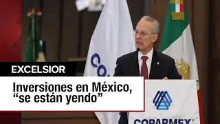 Incertidumbre en México provoca cancelación de inversiones Coparmex [upl. by Ahsasal]