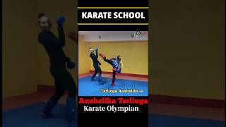 Karate Kumite Training Drills  Anzhelika TERLIUGA  shorts karate karateschool [upl. by Robbyn496]