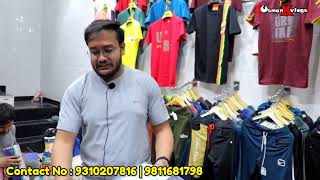 Tshirts Factory 55 Rs  Tshirt Market In Delhi  Wholesale Market In Delhi  S M Traders [upl. by Nosde755]