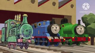 Thomas and Percy meeting Ivor the engine [upl. by Nodgnal340]