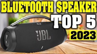 TOP 5 Best Bluetooth Speaker 2023 [upl. by Ayanad]