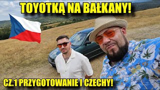 TOYOTĄ bez klimy Po BAŁKANACH Cz1 Przygotowanie i Czechy [upl. by Noyar]