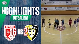 Futsal BM  Quartu C5Elmas C5 62 Highlights [upl. by Odranar]