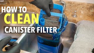 How to Clean Canister Filters  Penn Plex Cascade 1000 [upl. by Itagaki23]