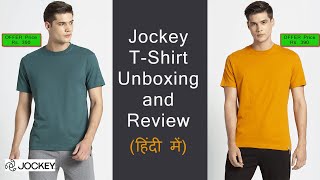 Unboxing and Review of Jockey Mens Regular Fit TShirt  Cheer Shopping [upl. by Raoul311]