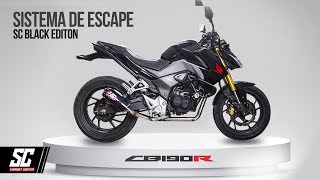 Prueba de sonido escape resonador para Honda CB190R🔥  Escape de carreras [upl. by Ecal]