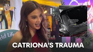 Catriona Gray recalls traumatic robbery experience in in London recently [upl. by Neils]