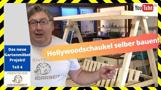 🔴Hollywoodschaukel selber bauen Teil 4 Die Ketten werden angelegt 🛠😀📐 [upl. by Lavinie]