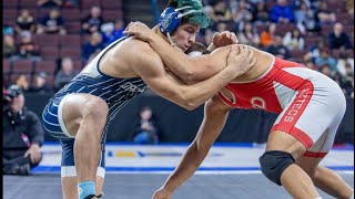 2024 CA CIF State Wrestling Championship  217lbs Quaterfinals [upl. by Schindler]