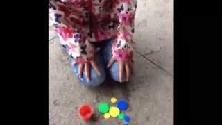 Tiddlywinks  Traditional Outdoor Games Challenge For Kids  No 9 [upl. by Hakceber]