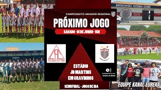 CA CRAVINHOS X BRODOWSKI FC [upl. by Aietal41]