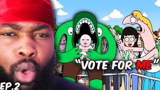 Mr Frog Runs For President  Smiling Friends Season 2  Ep2 [upl. by Oliy]