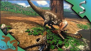 I AM SO BAD AT THIS GAME DINOSAUR LIFE CYCLE SIMULATOR  Saurian Gameplay E1 [upl. by Brucie]