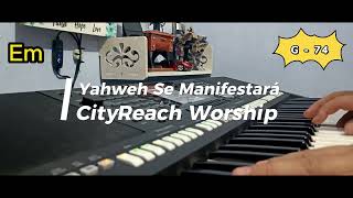 Yahweh Se Manifestara Oasis Ministry lirik Indonesia instrument karaoke minus one Em on G [upl. by Ydurt]