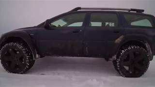 Volvo XC70 Lifted Driving in Iceland [upl. by Nodla463]