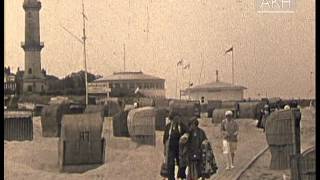 Karl Hoeffkes  Sommerurlaub Warnemünde 1931 M1078 [upl. by Carlton]