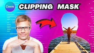 How To Create Clipping Mask In Canva [upl. by Arocat]