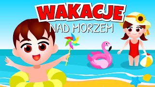 Kazio i BEZPIECZNE WAKACJE NAD MORZEM 🏖️ Bajka edukacyjna dla dzieci [upl. by Adnaloy239]