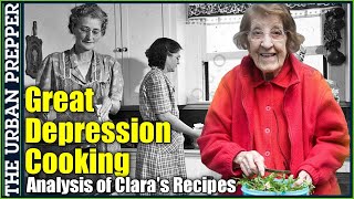 Great Depression Cooking An Analysis of Claras Recipes [upl. by Luttrell]